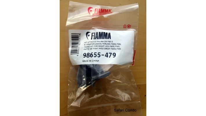 Patte de fixation pied droit Fiamma F65 et F80 98655-479